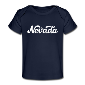 Nevada Baby T-Shirt - Organic Hand Lettered Nevada Infant T-Shirt