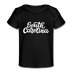 South Carolina Baby T-Shirt - Organic Hand Lettered South Carolina Infant T-Shirt - black