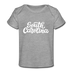 South Carolina Baby T-Shirt - Organic Hand Lettered South Carolina Infant T-Shirt - heather gray
