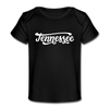 Tennessee Baby T-Shirt - Organic Hand Lettered Tennessee Infant T-Shirt - black