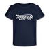 Tennessee Baby T-Shirt - Organic Hand Lettered Tennessee Infant T-Shirt - dark navy