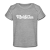 Montana Baby T-Shirt - Organic Hand Lettered Montana Infant T-Shirt