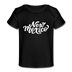 New Mexico Baby T-Shirt - Organic Hand Lettered New Mexico Infant T-Shirt - black