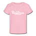 Pennsylvania Baby T-Shirt - Organic Hand Lettered Pennsylvania Infant T-Shirt - light pink