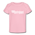 Mississippi Baby T-Shirt - Organic Hand Lettered Mississippi Infant T-Shirt - light pink