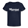 Mississippi Baby T-Shirt - Organic Hand Lettered Mississippi Infant T-Shirt