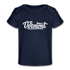 Vermont Baby T-Shirt - Organic Hand Lettered Vermont Infant T-Shirt