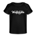 Washington Baby T-Shirt - Organic Hand Lettered Washington Infant T-Shirt - black