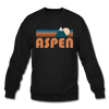 Aspen, Colorado Sweatshirt - Retro Mountain Aspen Crewneck Sweatshirt