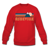 Asheville, North Carolina Sweatshirt - Retro Mountain Asheville Crewneck Sweatshirt