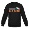 Big Bear, California Sweatshirt - Retro Mountain Big Bear Crewneck Sweatshirt