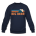 Big Bear, California Sweatshirt - Retro Mountain Big Bear Crewneck Sweatshirt - navy