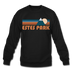 Estes Park, Colorado Sweatshirt - Retro Mountain Estes Park Crewneck Sweatshirt - black