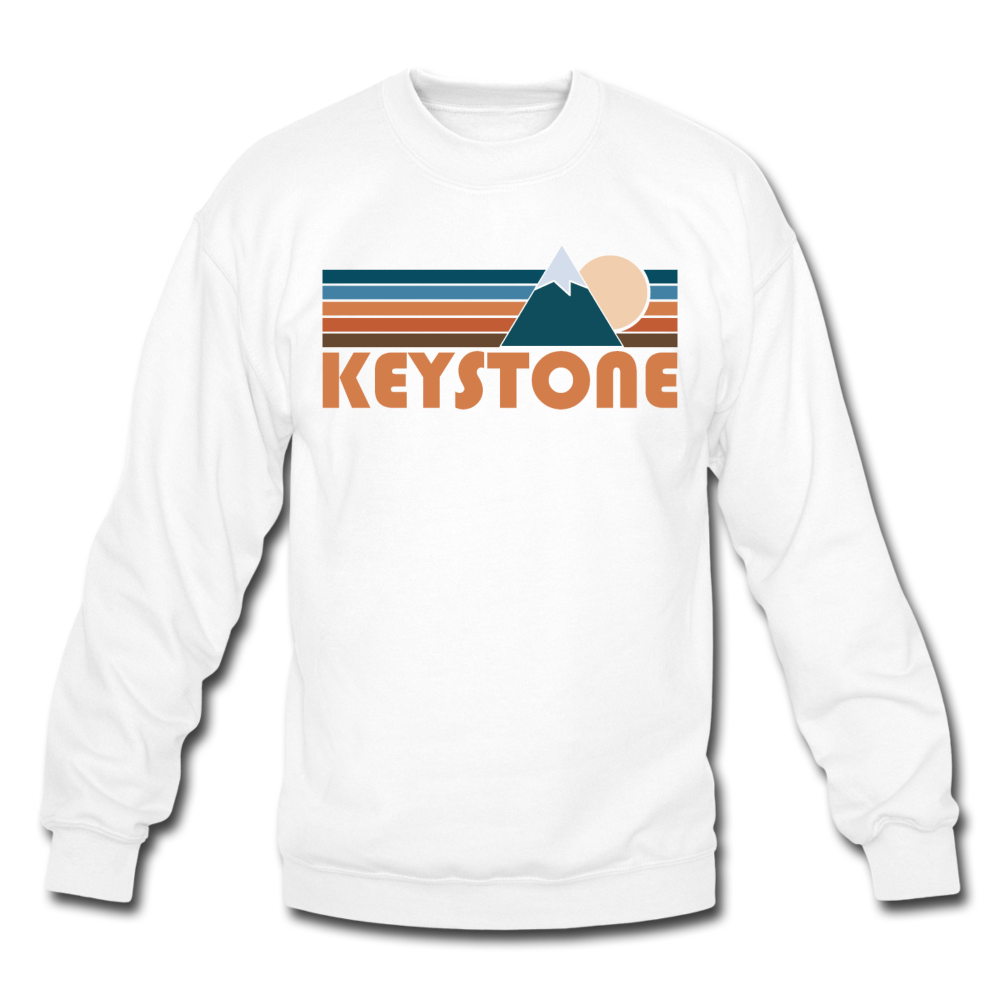 Keystone Colorado Sweatshirt Unisex Retro Mountain Crewneck 
