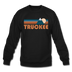 Truckee, California Sweatshirt - Retro Mountain Truckee Crewneck Sweatshirt - black
