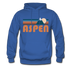 Aspen, Colorado Hoodie - Retro Mountain Aspen Crewneck Hooded Sweatshirt - royal blue