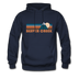 Beaver Creek, Colorado Hoodie - Retro Mountain Beaver Creek Crewneck Hooded Sweatshirt - navy