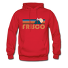 Frisco, Colorado Hoodie - Retro Mountain Frisco Hooded Sweatshirt