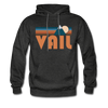 Vail, Colorado Hoodie - Retro Mountain Vail Hooded Sweatshirt