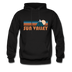 Sun Valley, Idaho Hoodie - Retro Mountain Sun Valley Crewneck Hooded Sweatshirt - black
