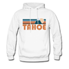 Tahoe, California Hoodie - Retro Mountain Tahoe Hooded Sweatshirt