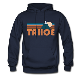 Tahoe, California Hoodie - Retro Mountain Tahoe Hooded Sweatshirt