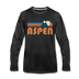Aspen, Colorado Long Sleeve T-Shirt - Retro Mountain Unisex Aspen Long Sleeve Shirt - charcoal gray