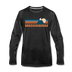 Breckenridge, Colorado Long Sleeve T-Shirt - Retro Mountain Unisex Breckenridge Long Sleeve Shirt - charcoal gray