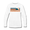 Durango, Colorado Long Sleeve T-Shirt - Retro Mountain Unisex Durango Long Sleeve Shirt