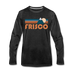 Frisco, Colorado Long Sleeve T-Shirt - Retro Mountain Unisex Frisco Long Sleeve Shirt - charcoal gray