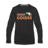 Golden, Colorado Long Sleeve T-Shirt - Retro Mountain Unisex Golden Long Sleeve Shirt