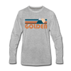 Golden, Colorado Long Sleeve T-Shirt - Retro Mountain Unisex Golden Long Sleeve Shirt