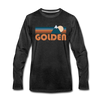 Golden, Colorado Long Sleeve T-Shirt - Retro Mountain Unisex Golden Long Sleeve Shirt