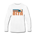 Alta, Utah Long Sleeve T-Shirt - Retro Mountain Unisex Alta Long Sleeve Shirt - white