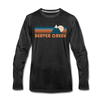 Beaver Creek, Colorado Long Sleeve T-Shirt - Retro Mountain Unisex Beaver Creek Long Sleeve Shirt - charcoal gray