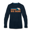 Big Bear, California Long Sleeve T-Shirt - Retro Mountain Unisex Big Bear Long Sleeve Shirt