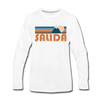 Salida, Colorado Long Sleeve T-Shirt - Retro Mountain Unisex Salida Long Sleeve Shirt