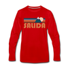 Salida, Colorado Long Sleeve T-Shirt - Retro Mountain Unisex Salida Long Sleeve Shirt