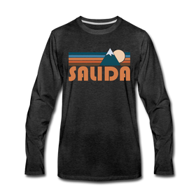 Salida, Colorado Long Sleeve T-Shirt - Retro Mountain Unisex Salida Long Sleeve Shirt