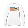 Mammoth, California Long Sleeve T-Shirt - Retro Mountain Unisex Mammoth Long Sleeve Shirt