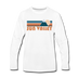 Sun Valley, Idaho Long Sleeve T-Shirt - Retro Mountain Unisex Sun Valley Long Sleeve Shirt - white