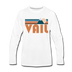 Vail, Colorado Long Sleeve T-Shirt - Retro Mountain Unisex Vail Long Sleeve Shirt - white