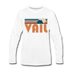 Vail, Colorado Long Sleeve T-Shirt - Retro Mountain Unisex Vail Long Sleeve Shirt