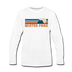 Winter Park, Colorado Long Sleeve T-Shirt - Retro Mountain Unisex Winter Park Long Sleeve Shirt - white