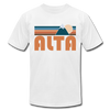 Alta, Utah T-Shirt - Retro Mountain Unisex Alta T Shirt