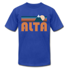 Alta, Utah T-Shirt - Retro Mountain Unisex Alta T Shirt