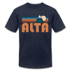 Alta, Utah T-Shirt - Retro Mountain Unisex Alta T Shirt