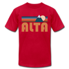 Alta, Utah T-Shirt - Retro Mountain Unisex Alta T Shirt