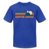 Beaver Creek, Colorado T-Shirt - Retro Mountain Unisex Beaver Creek T Shirt - royal blue