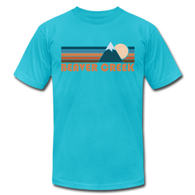 Beaver Creek, Colorado T-Shirt - Retro Mountain Unisex Beaver Creek T Shirt - turquoise